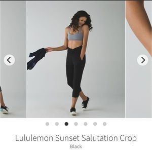 Lululemon Sun Salutation Pant
